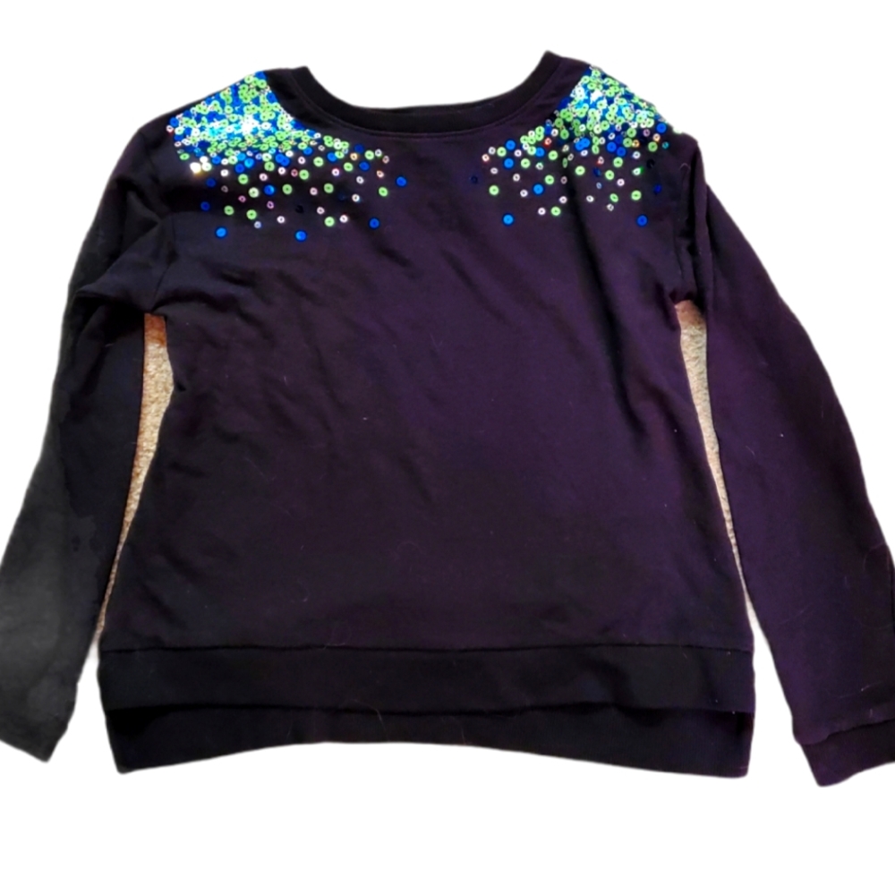 Justice Girls Top w sequins 10-12